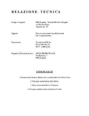 RELAZIONE TECNICA definitiva